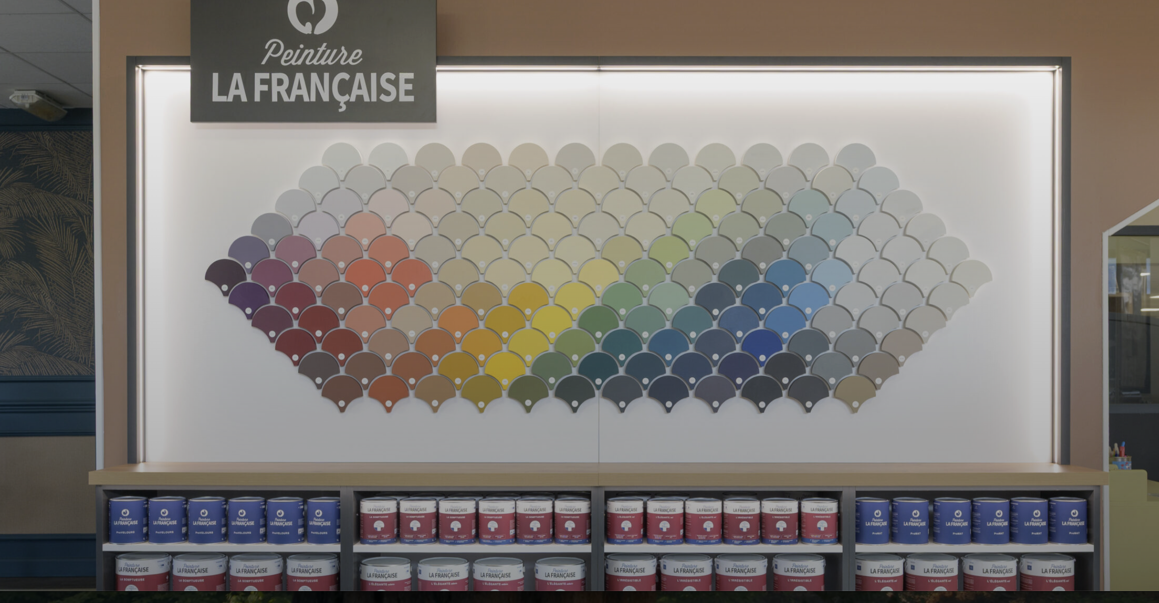 Meuble nuancier Peinture La Française